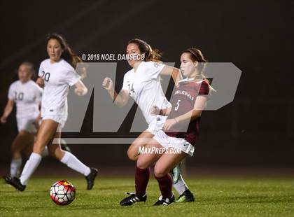 Thumbnail 2 in Cardinal Newman @ Sacred Heart Cathedral Preparatory (CIF NorCal Regional D3 Semifinal) photogallery.