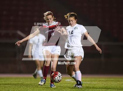 Thumbnail 2 in Cardinal Newman @ Sacred Heart Cathedral Preparatory (CIF NorCal Regional D3 Semifinal) photogallery.