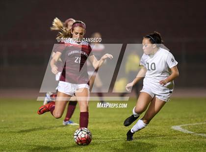 Thumbnail 3 in Cardinal Newman @ Sacred Heart Cathedral Preparatory (CIF NorCal Regional D3 Semifinal) photogallery.