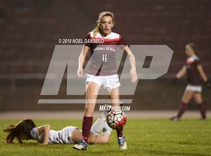 Thumbnail 2 in Cardinal Newman @ Sacred Heart Cathedral Preparatory (CIF NorCal Regional D3 Semifinal) photogallery.
