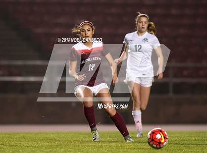 Thumbnail 2 in Cardinal Newman @ Sacred Heart Cathedral Preparatory (CIF NorCal Regional D3 Semifinal) photogallery.