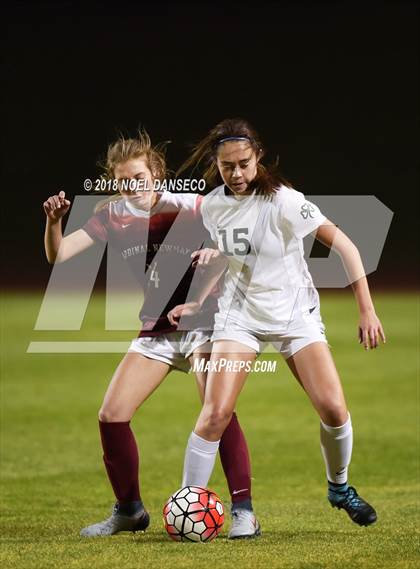 Thumbnail 2 in Cardinal Newman @ Sacred Heart Cathedral Preparatory (CIF NorCal Regional D3 Semifinal) photogallery.