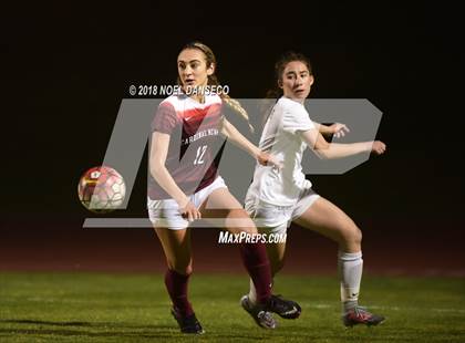Thumbnail 1 in Cardinal Newman @ Sacred Heart Cathedral Preparatory (CIF NorCal Regional D3 Semifinal) photogallery.