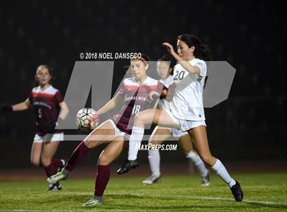 Thumbnail 2 in Cardinal Newman @ Sacred Heart Cathedral Preparatory (CIF NorCal Regional D3 Semifinal) photogallery.