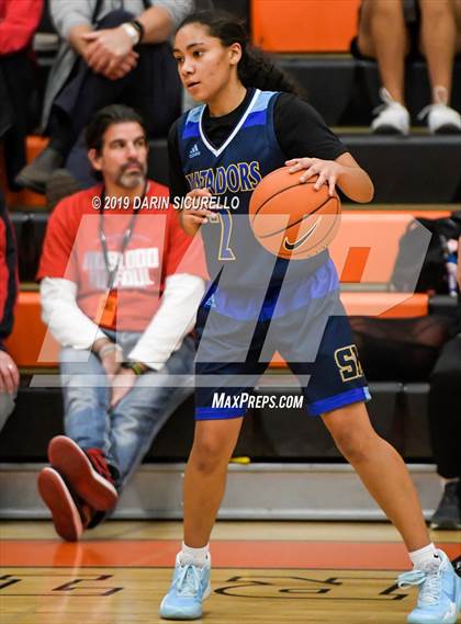 Thumbnail 2 in Salesian College Preparatory vs. Shadow Mountain (NIKE Tournament of Champions) photogallery.