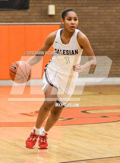 Thumbnail 1 in Salesian College Preparatory vs. Shadow Mountain (NIKE Tournament of Champions) photogallery.
