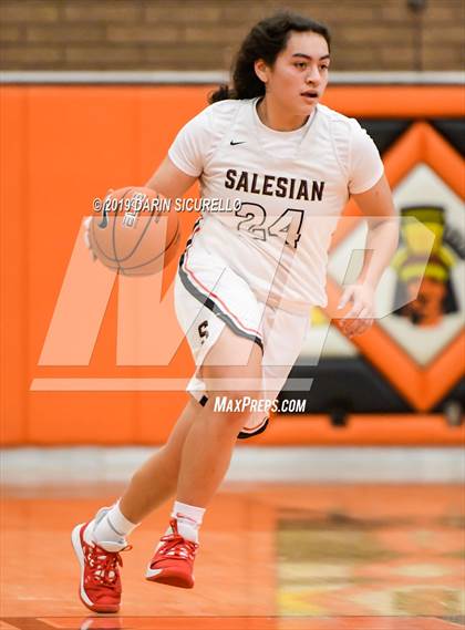 Thumbnail 3 in Salesian College Preparatory vs. Shadow Mountain (NIKE Tournament of Champions) photogallery.