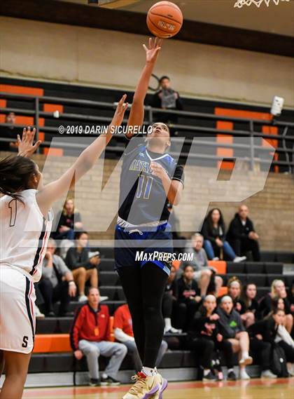 Thumbnail 1 in Salesian College Preparatory vs. Shadow Mountain (NIKE Tournament of Champions) photogallery.