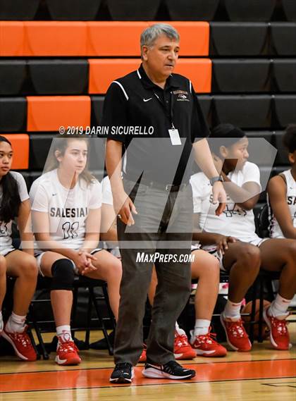 Thumbnail 1 in Salesian College Preparatory vs. Shadow Mountain (NIKE Tournament of Champions) photogallery.