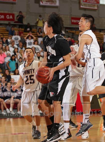 Thumbnail 2 in Trinity Classical Academy vs. Rio Hondo Prep (CIF SS D6 Final) photogallery.