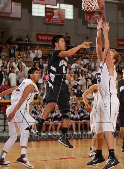 Thumbnail 3 in Trinity Classical Academy vs. Rio Hondo Prep (CIF SS D6 Final) photogallery.