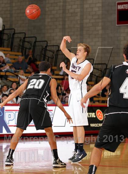 Thumbnail 2 in Trinity Classical Academy vs. Rio Hondo Prep (CIF SS D6 Final) photogallery.