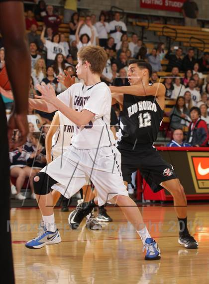 Thumbnail 1 in Trinity Classical Academy vs. Rio Hondo Prep (CIF SS D6 Final) photogallery.