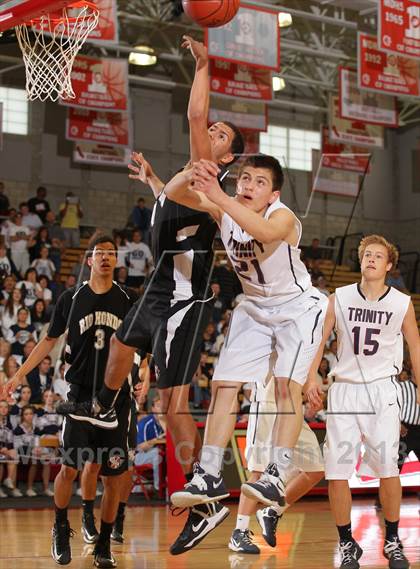 Thumbnail 1 in Trinity Classical Academy vs. Rio Hondo Prep (CIF SS D6 Final) photogallery.
