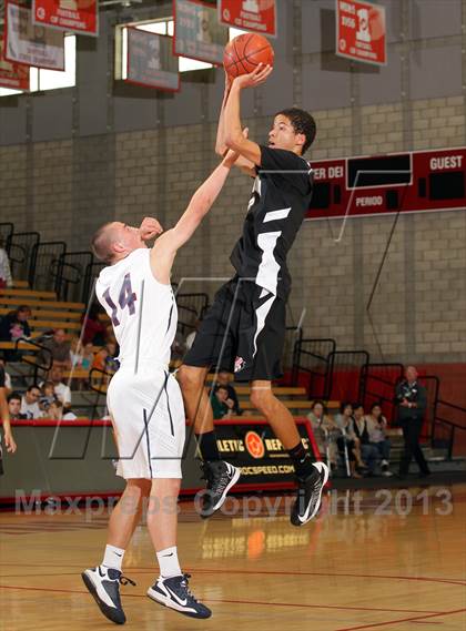 Thumbnail 3 in Trinity Classical Academy vs. Rio Hondo Prep (CIF SS D6 Final) photogallery.