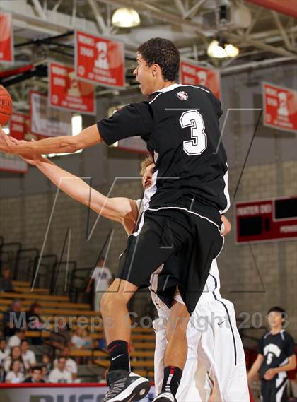 Thumbnail 2 in Trinity Classical Academy vs. Rio Hondo Prep (CIF SS D6 Final) photogallery.