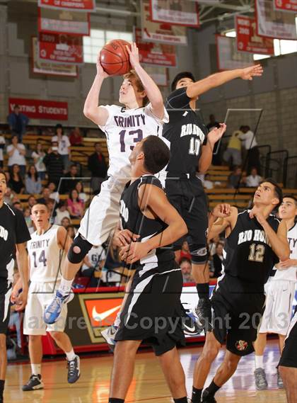 Thumbnail 1 in Trinity Classical Academy vs. Rio Hondo Prep (CIF SS D6 Final) photogallery.