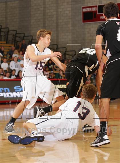 Thumbnail 1 in Trinity Classical Academy vs. Rio Hondo Prep (CIF SS D6 Final) photogallery.