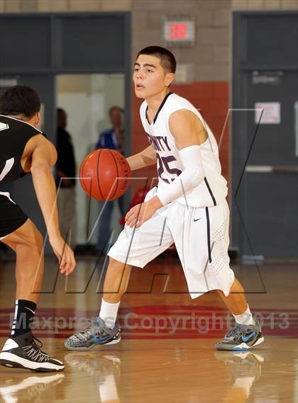 Thumbnail 2 in Trinity Classical Academy vs. Rio Hondo Prep (CIF SS D6 Final) photogallery.