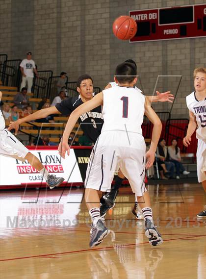 Thumbnail 3 in Trinity Classical Academy vs. Rio Hondo Prep (CIF SS D6 Final) photogallery.
