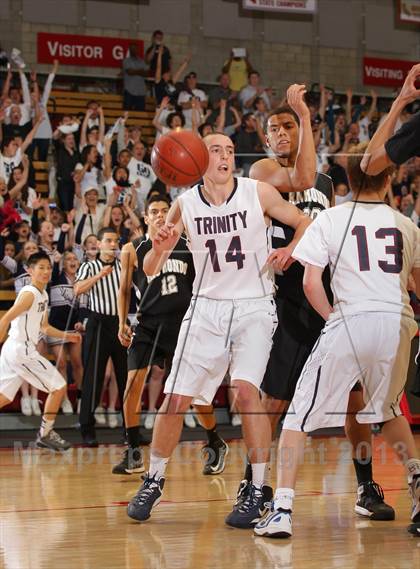 Thumbnail 2 in Trinity Classical Academy vs. Rio Hondo Prep (CIF SS D6 Final) photogallery.