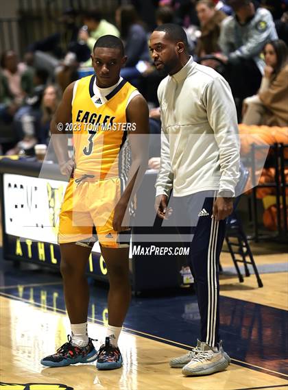 Thumbnail 2 in Shabach Christian Academy @ Varsity Opponent photogallery.