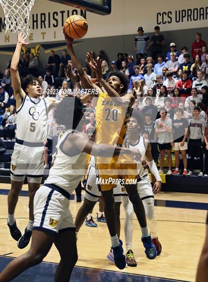 Thumbnail 2 in Shabach Christian Academy @ Varsity Opponent photogallery.