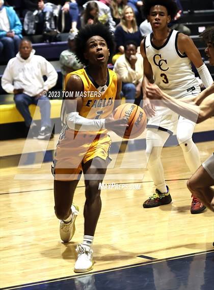 Thumbnail 2 in Shabach Christian Academy @ Varsity Opponent photogallery.