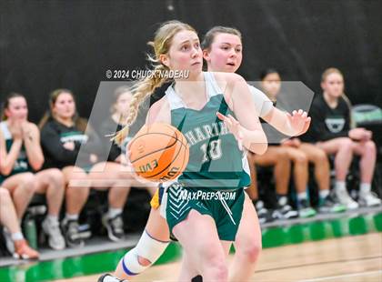 Thumbnail 2 in Barrington vs. Chariho (RIIL Elite 8) photogallery.