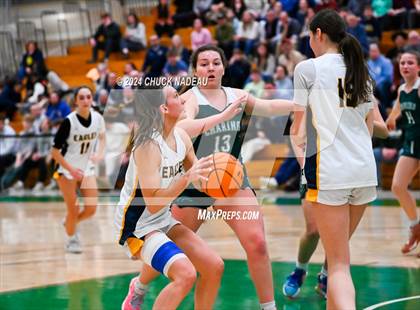 Thumbnail 2 in Barrington vs. Chariho (RIIL Elite 8) photogallery.