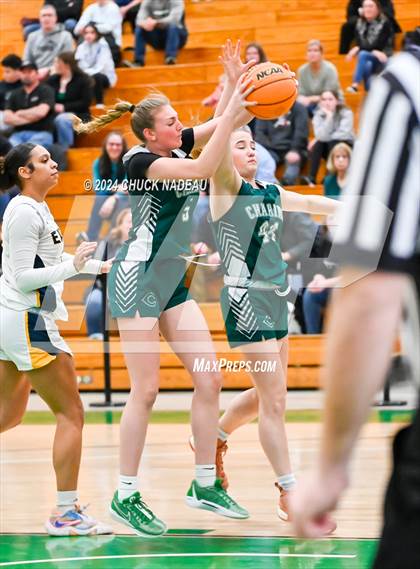 Thumbnail 3 in Barrington vs. Chariho (RIIL Elite 8) photogallery.