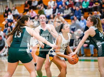 Thumbnail 2 in Barrington vs. Chariho (RIIL Elite 8) photogallery.