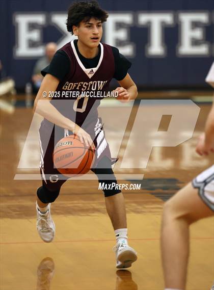 Thumbnail 1 in Exeter vs Goffstown (NHIAA Division I First Round) photogallery.