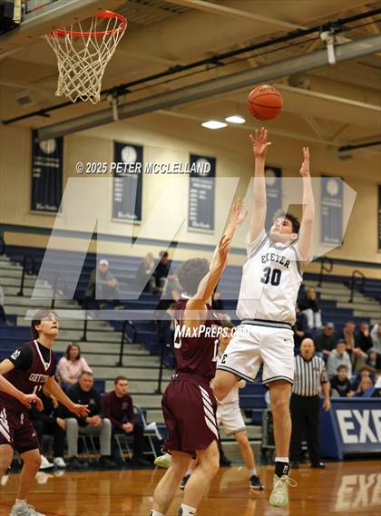 Thumbnail 2 in Exeter vs Goffstown (NHIAA Division I First Round) photogallery.