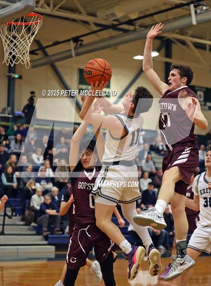 Thumbnail 2 in Exeter vs Goffstown (NHIAA Division I First Round) photogallery.