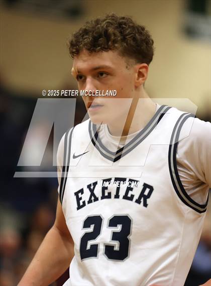 Thumbnail 2 in Exeter vs Goffstown (NHIAA Division I First Round) photogallery.