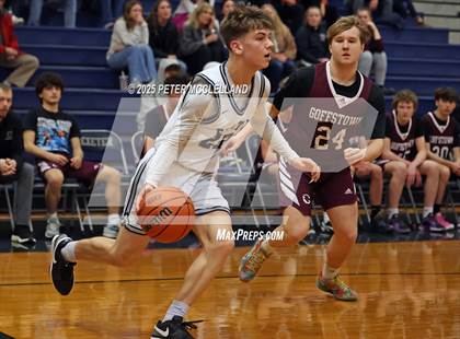 Thumbnail 3 in Exeter vs Goffstown (NHIAA Division I First Round) photogallery.