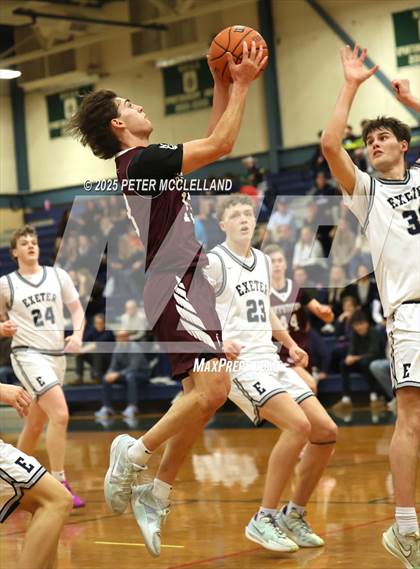 Thumbnail 3 in Exeter vs Goffstown (NHIAA Division I First Round) photogallery.