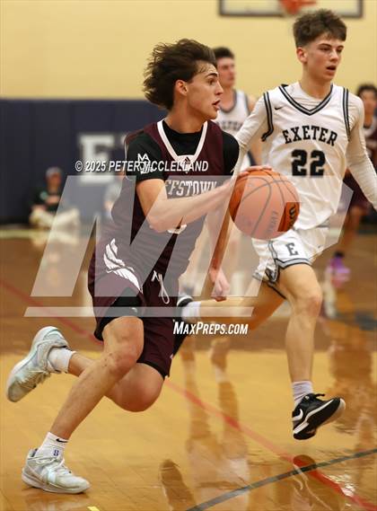 Thumbnail 1 in Exeter vs Goffstown (NHIAA Division I First Round) photogallery.