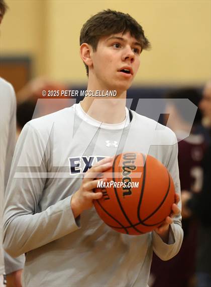 Thumbnail 2 in Exeter vs Goffstown (NHIAA Division I First Round) photogallery.