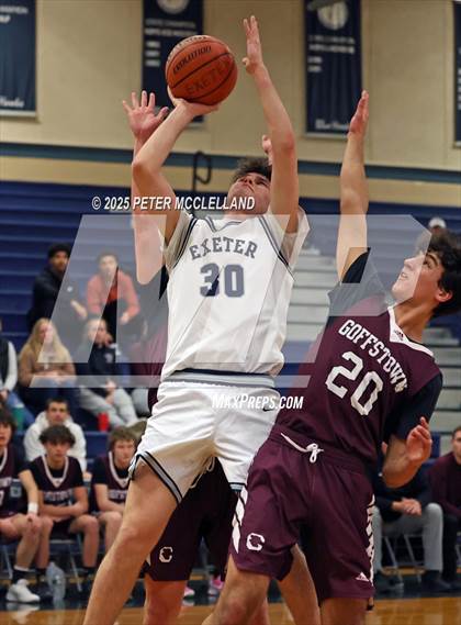 Thumbnail 2 in Exeter vs Goffstown (NHIAA Division I First Round) photogallery.
