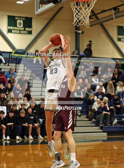 Thumbnail 1 in Exeter vs Goffstown (NHIAA Division I First Round) photogallery.