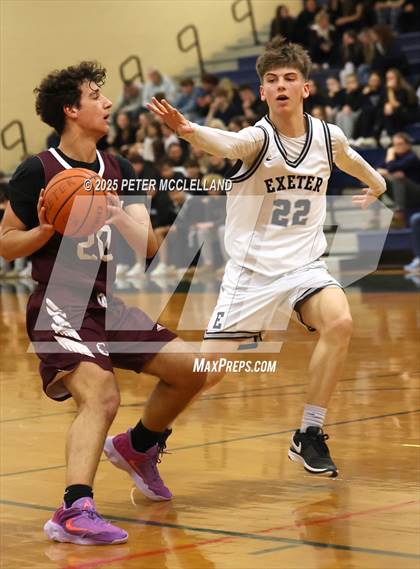Thumbnail 3 in Exeter vs Goffstown (NHIAA Division I First Round) photogallery.