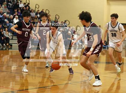 Thumbnail 3 in Exeter vs Goffstown (NHIAA Division I First Round) photogallery.