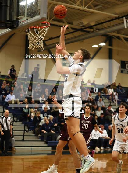 Thumbnail 2 in Exeter vs Goffstown (NHIAA Division I First Round) photogallery.