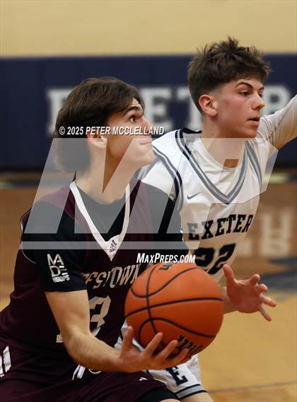 Thumbnail 2 in Exeter vs Goffstown (NHIAA Division I First Round) photogallery.