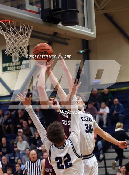 Thumbnail 3 in Exeter vs Goffstown (NHIAA Division I First Round) photogallery.