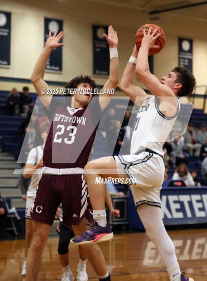 Thumbnail 1 in Exeter vs Goffstown (NHIAA Division I First Round) photogallery.