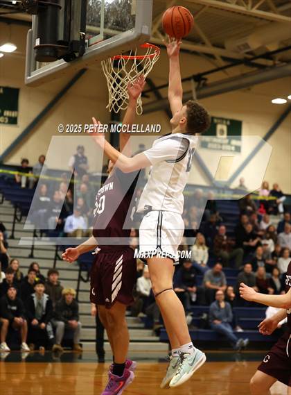 Thumbnail 2 in Exeter vs Goffstown (NHIAA Division I First Round) photogallery.