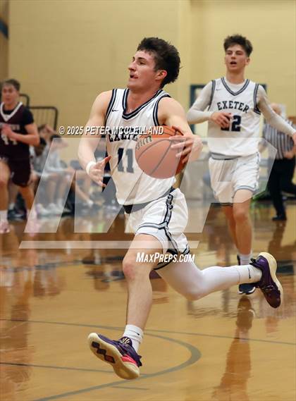 Thumbnail 2 in Exeter vs Goffstown (NHIAA Division I First Round) photogallery.